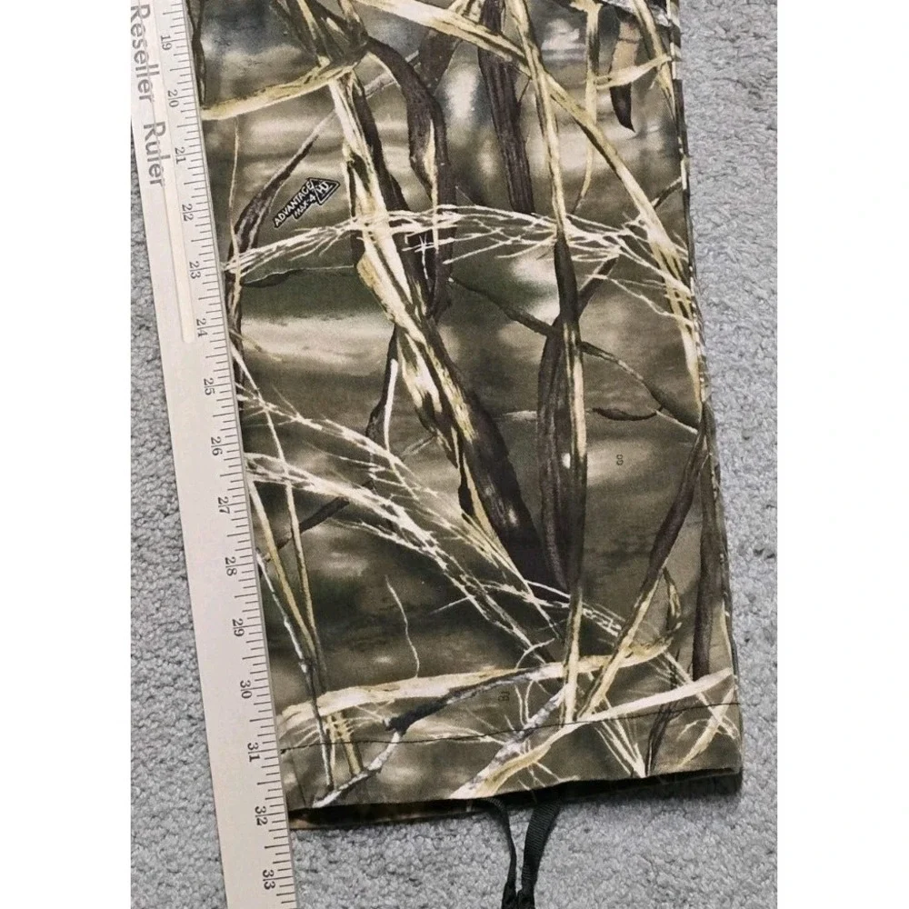 Y2K Cabela's Advantage‎ Wetlands Camouflage Duck Hunting Pants Mens Size 36x32